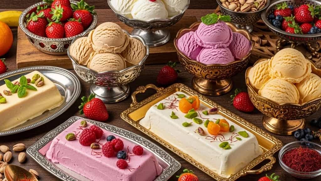 خرید بهترین بستنی سنتی و میوه‌ای در تبریز از بستنی بهروزی ولیعصر