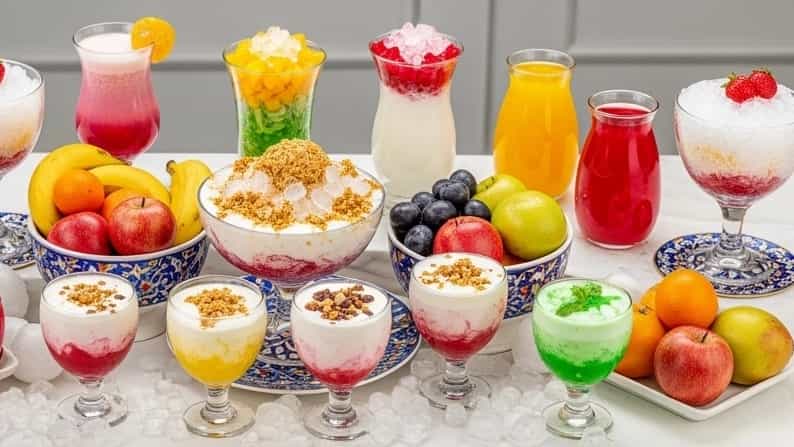 سفارش انواع فالوده، معجون و آبمیوه طبیعی از بستنی بهروزی ولیعصر